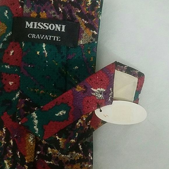 Mens Missoni Tie - Picture 6 of 6